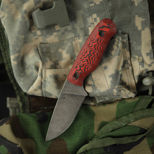 Claw - Stonewash - Red/Black Multicam G10