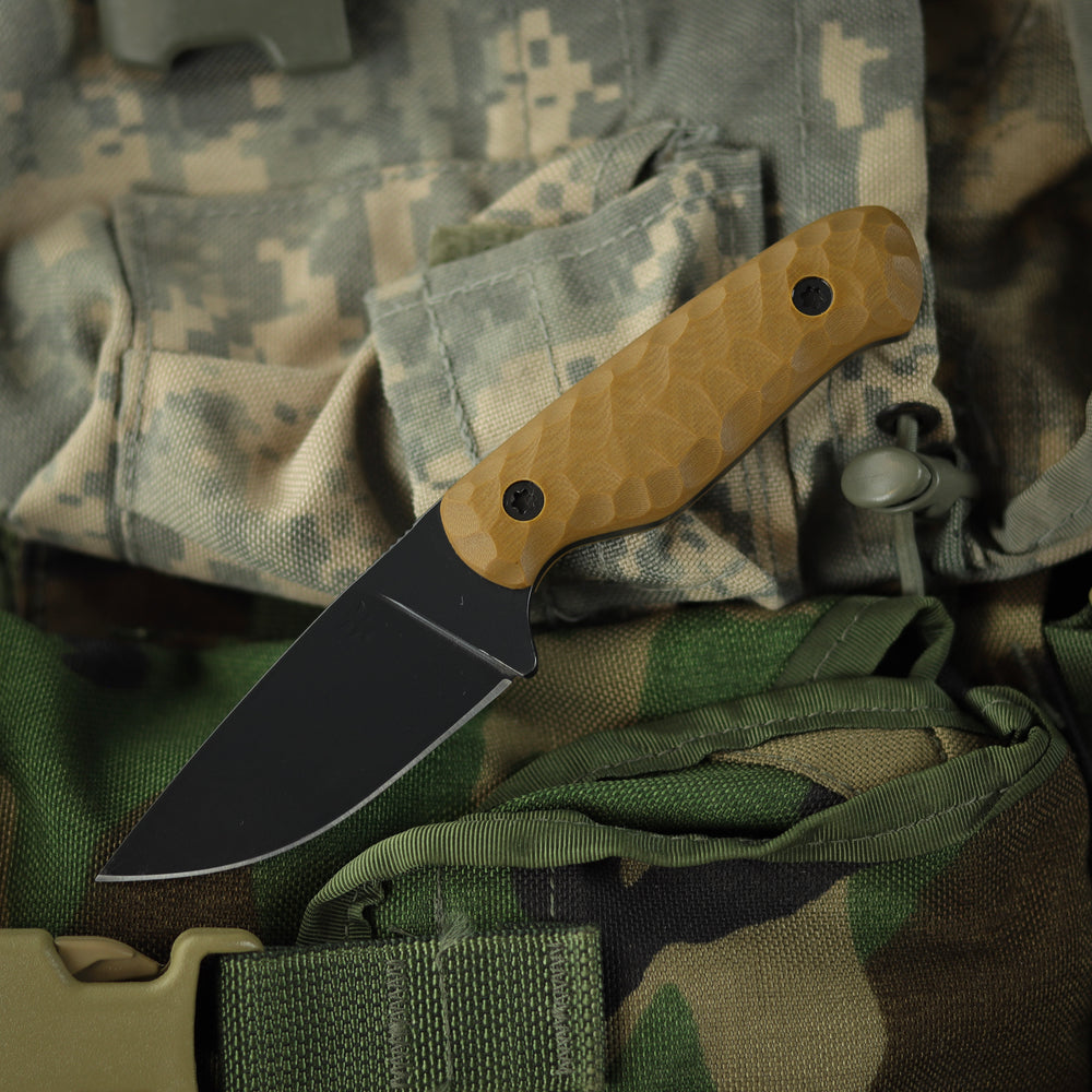 Claw - Black Cerakote - Tan G10