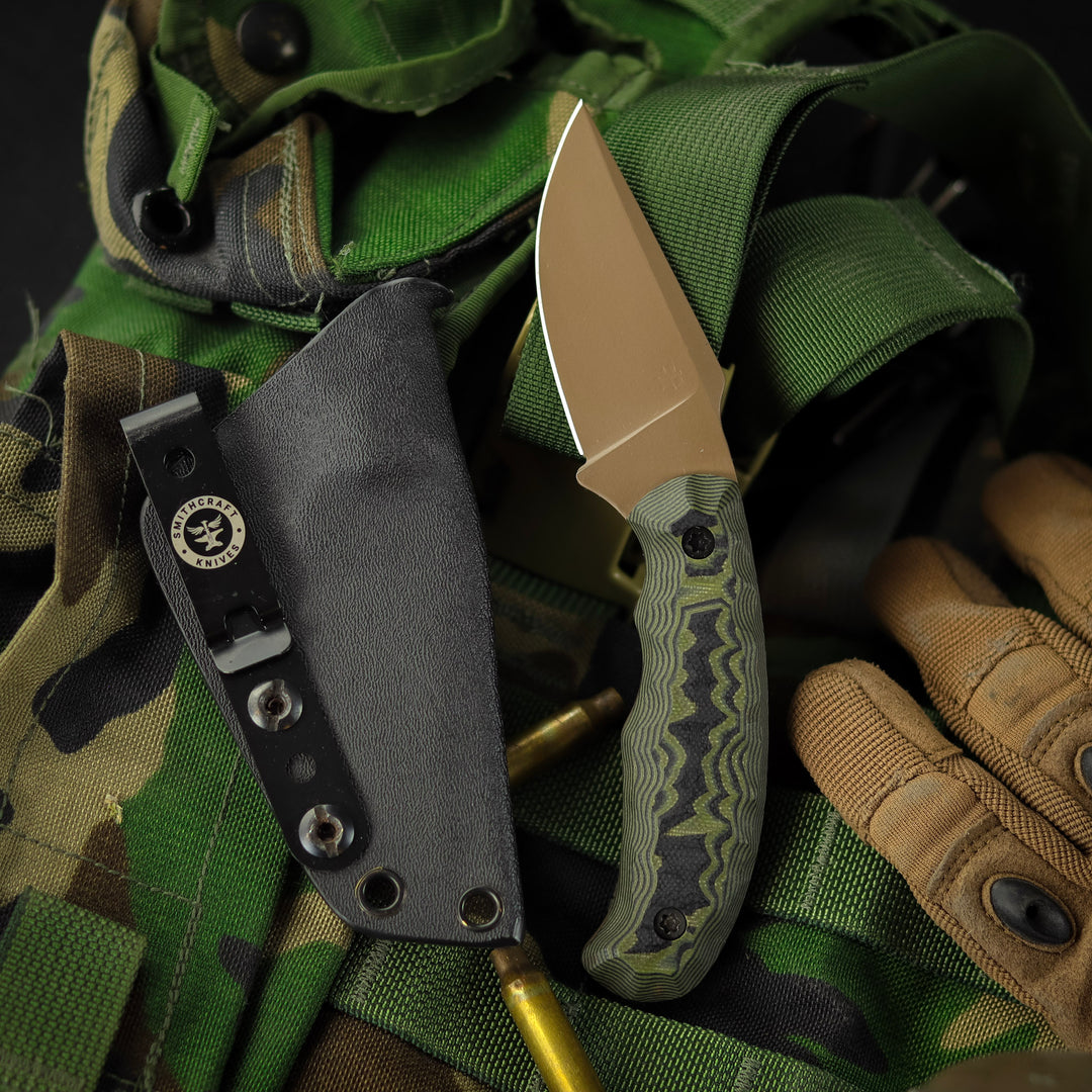 Viper - Tan Cerakote - Green/Black G10